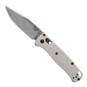 Benchmade 535-12 Bugout S/E Folding Knife Tan - Stonewash