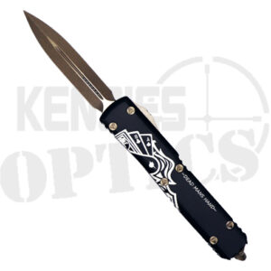 Microtech 122-13DMS Ultratech Signature Series D/E OTF Automatic Knife Dead Mans Hand - Bronzed Apocalyptic