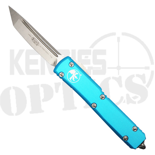 Microtech 123-10TQ Ultratech T/E OTF Automatic Knife Turquoise - Stonewash