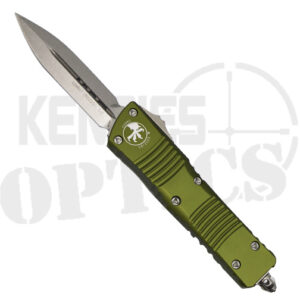 Microtech 142-10OD Combat Troodon D/E OTF Automatic Knife OD Green - Stonewash