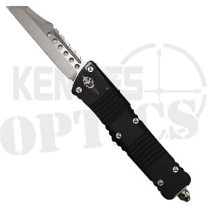 Microtech 219W-10S Combat Troodon Signature Series Wharncliffe OTF Automatic Knife Black - Stonewash