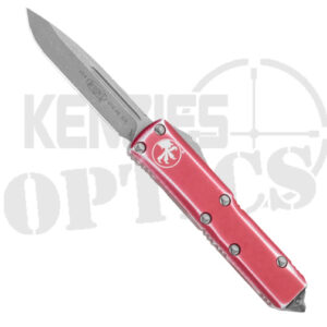 Microtech 231-10DRD UTX-85 S/E OTF Automatic Knife Distressed Red - Stonewash