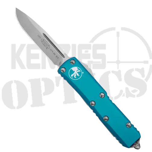 Microtech 231-10TQ UTX-85 S/E OTF Automatic Knife Turquoise - Stonewash