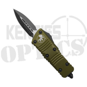 Microtech 238-1OD Troodon Mini D/E OTF Automatic Knife OD Green - Black