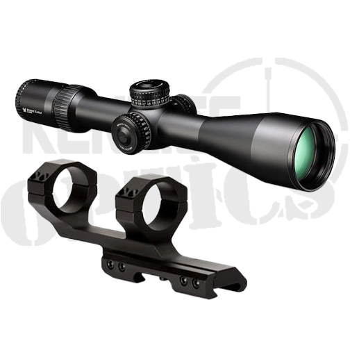 Vortex Strike Eagle 5-25X56mm w/ EBR-7C MRAD Reticle & Cantilever Scope Mount-30mm w/ 2 Inch Offset Bundle
