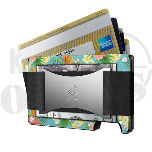 RW-513 Ridge Aluminum Wallet - Tropical