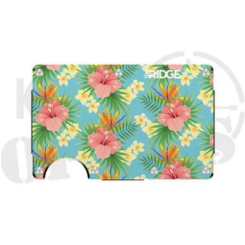 Ridge Aluminum Wallet - Tropical