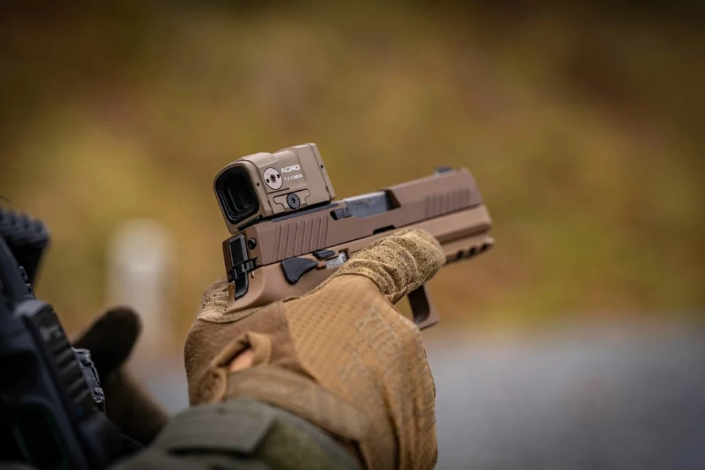 Aimpoint Acro P-2 Red Dot Reflex Sight - FDE