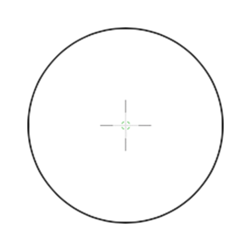 Trijicon Credo 1-6x24mm FFP Riflescope - MRAD Segmented Circle Reticle Green