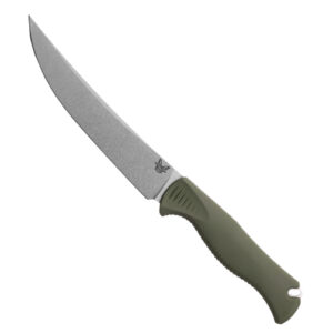 Benchmade 15500-04 Meatcrafter S/E Fixed Blade Knife Dark Olive - Stonewash