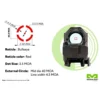 Meprolight M22 Self Illuminated Reflex Sight - Red 3.5/40 MOA Bullseye Reticle