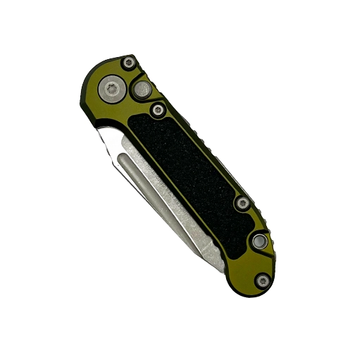 Microtech 1136-10APOD LUDT Gen III T/E Automatic Folding Knife OD Green - Apocalyptic