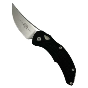 Microtech 268A-10 Brachial Trailing Point Automatic Knife Black - Stonewash