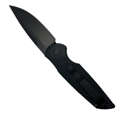 Pro-Tech Knives Tactical Response 3 S/E Automatic Folding Knife Black - Black