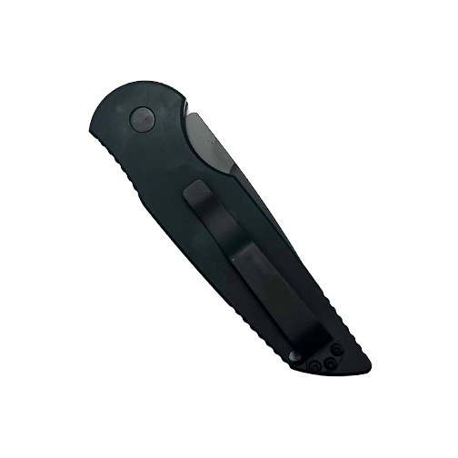Pro-Tech Knives Tactical Response 3 S/E Automatic Folding Knife Black - Black