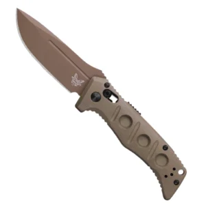 Benchmade 2730FE-2 Mini Automatic Adamas S/E Manual Folding Knife OD Green G10 - Flat Earth