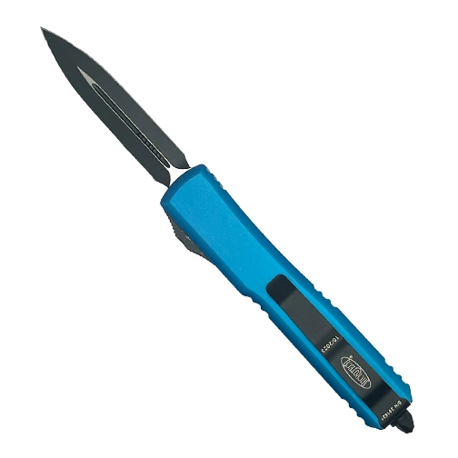 Microtech 122-1BL Ultratech D/E OTF Automatic Knife Blue - Black