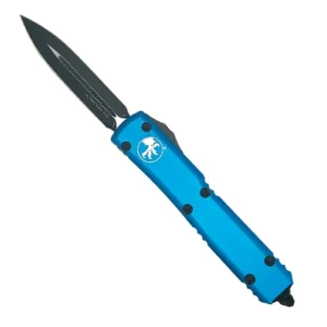 Microtech 122-1BL Ultratech D/E OTF Automatic Knife Blue - Black