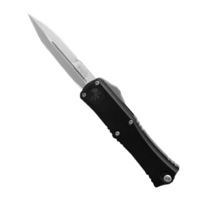 Microtech 1701M-10 Hera II Mini Bayonet OTF Automatic Knife Black - Stonewash