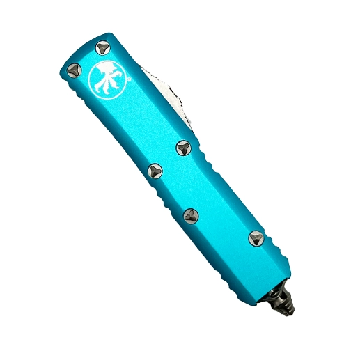 Microtech 232-4TQ UTX-85 D/E OTF Automatic Knife Turquoise - Satin