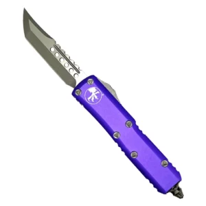 Microtech 719-10APPUS UTX-85 Signature Series T/E OTF Automatic Knife Purple - Apocalyptic