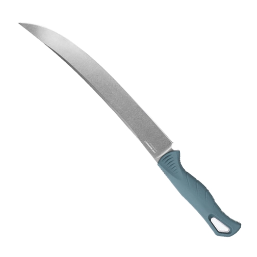 Benchmade 18020 Fishcrafter Trailing Point Fixed Blade Knife Depth Blue - Stonewash