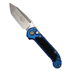 Microtech 1136-10BL LUDT Gen III T/E Automatic Folding Knife Blue - Stonewash