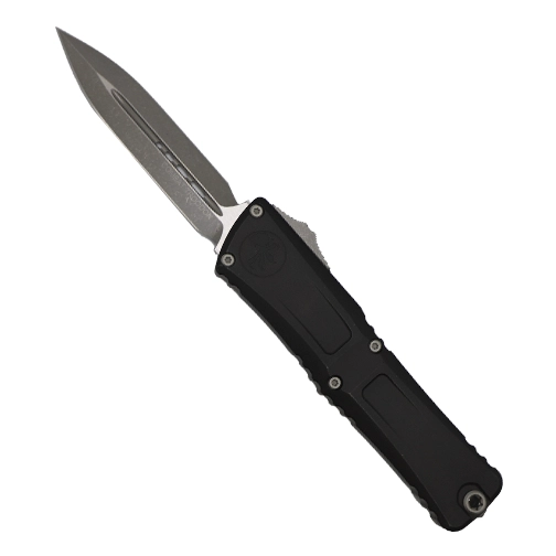Microtech 1142-10AP Combat Troodon Gen III D/E OTF Automatic Knife Black - Apocalyptic
