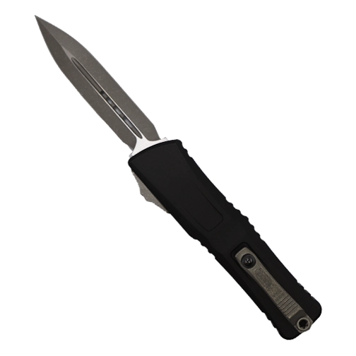 Microtech 1142-10AP Combat Troodon Gen III D/E OTF Automatic Knife Black - Apocalyptic