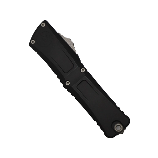 Microtech 1142-10AP Combat Troodon Gen III D/E OTF Automatic Knife Black - Apocalyptic