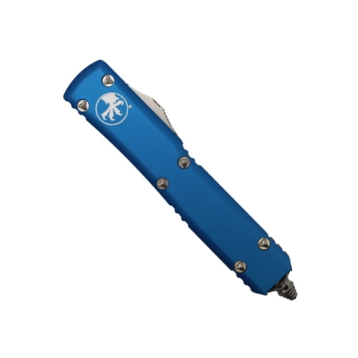 Microtech 121-4BL Ultratech S/E OTF Automatic Knife Blue - Satin