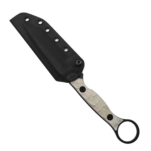Toor Knives Patriot Serpent T T/E Fixed Blade Knife Red/White/Blue G-10 - Smoke Black KG Gunkote