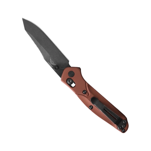 Benchmade 945BK-03 Mini Osborne Reverse Tanto Manual Folding Knife Burnt Copper - Black DLC Battlewash