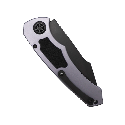 Heretic Knives Pariah S/E Automatic Folding Knive Gray - Black