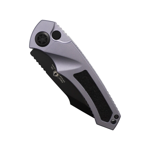 Heretic Knives Pariah S/E Automatic Folding Knive Gray - Black