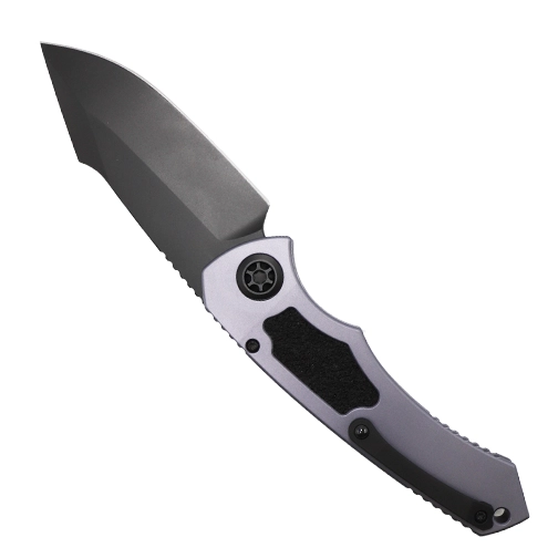 Heretic Knives Pariah S/E Automatic Folding Knive Gray - Black