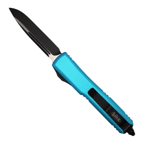 Microtech 121-1TQ Ultratech S/E OTF Automatic Knife Turquoise - Black