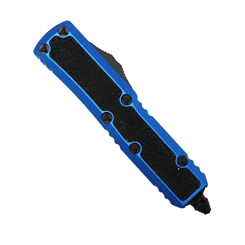 Microtech 126-1BLS Daytona Signature Series D/E OTF Automatic Knife Blue - Black