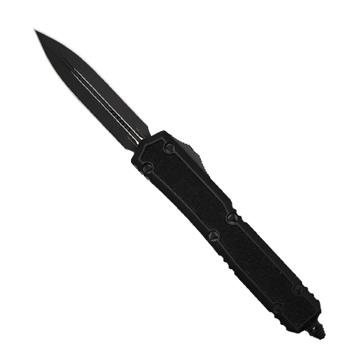 Microtech 206-1TS Makora Signature Series D/E OTF Automatic Knife Black - Black