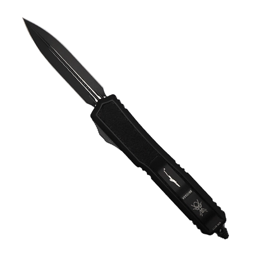 Microtech 206-1TS Makora Signature Series D/E OTF Automatic Knife Black - Black