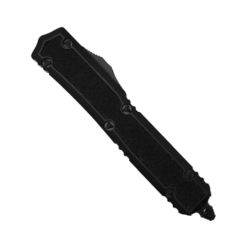 Microtech 206-1TS Makora Signature Series D/E OTF Automatic Knife Black - Black