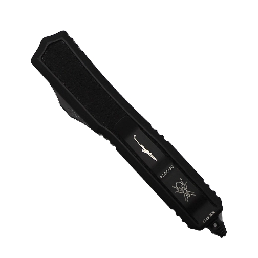 Microtech 206-1TS Makora Signature Series D/E OTF Automatic Knife Black - Black