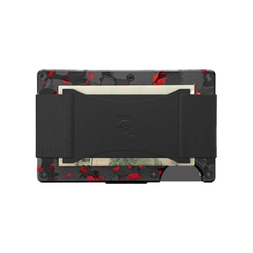 Ridge Wallet Forged Ember w/ Money Clip & Cash Strap