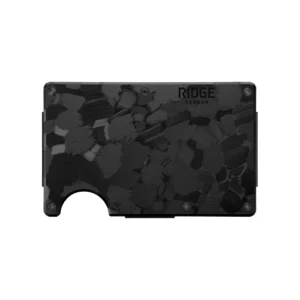 Ridge Wallet Forged Carbon Fiber w/ Money Clip