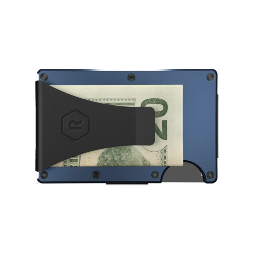 Ridge Wallet Alpine Navy Aluminum w/ Money Clip