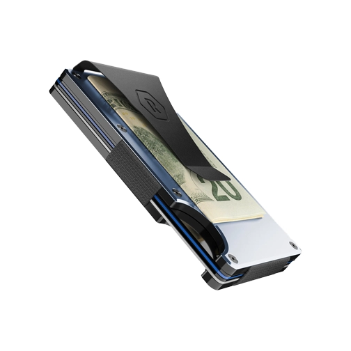 Ridge Wallet Alpine Navy Aluminum w/ Money Clip