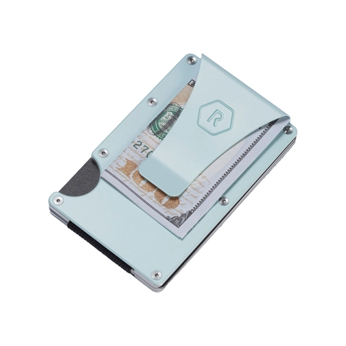 Ridge Wallet Sea Glass Aluminum w/ Money Clip