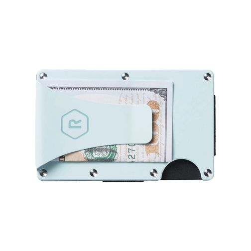 Ridge Wallet Sea Glass Aluminum w/ Money Clip
