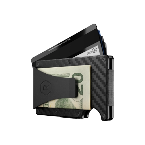 Ridge Wallet Carbon Fiber w/ Money Clip