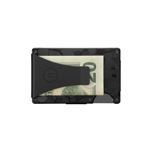 Ridge Wallet Forged Carbon Fiber w/ Money Clip
